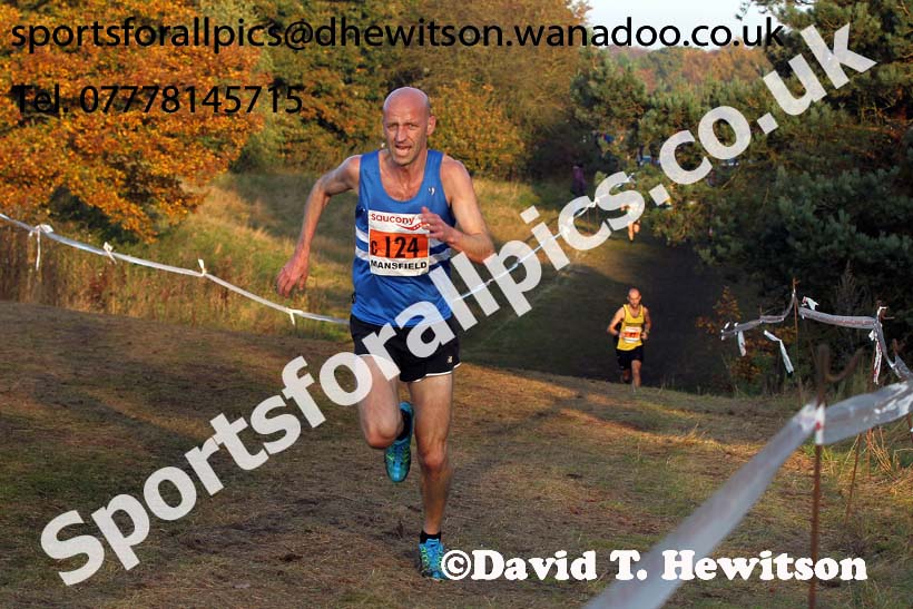Senior men, National Cross Country Relays, Berry Park, Mansfield. Photo: David T. Hewitson/Sports for All Pics